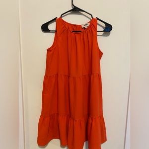 Pink 60s style dress - LOFT - XS